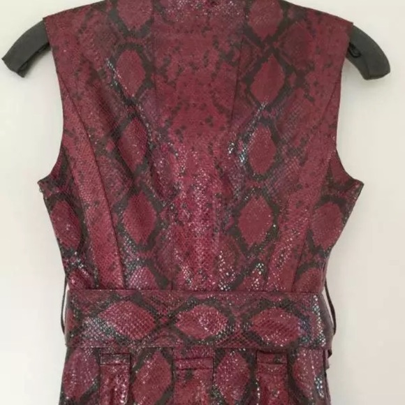 ALEXANDER MCQUEEN SNAKESKIN DRESS IT42 MSRP $6995 - Picture 6 of 10